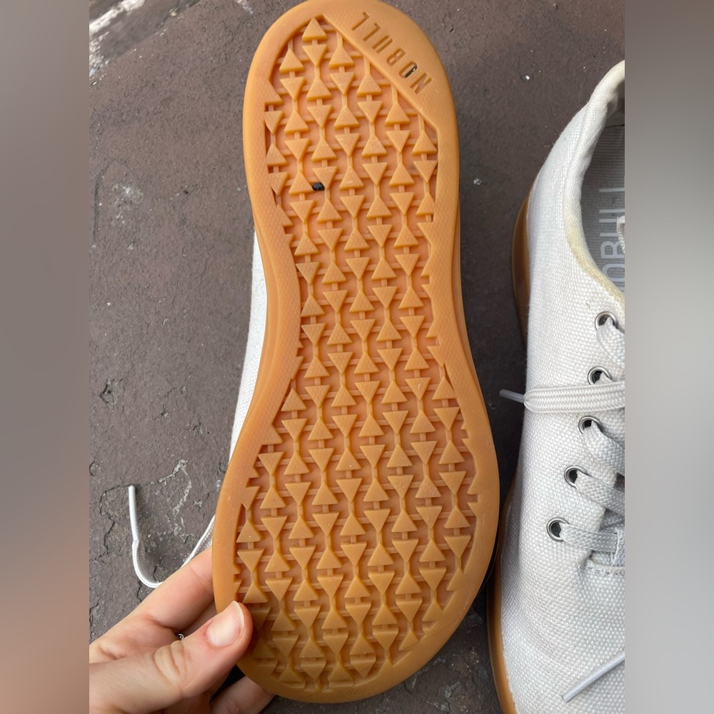 NoBull Women’s Gum Canvas Trainer - Picture 9 of 11